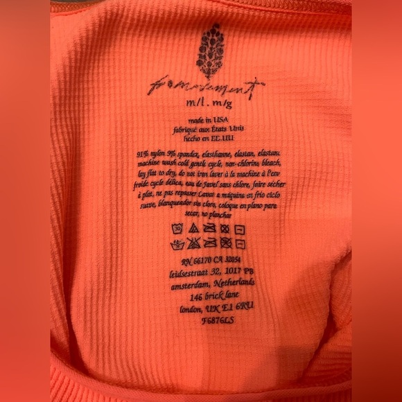 Free People FP Movement Cut It Out Long-Sleeve Size M/L - Picture 15 of 15